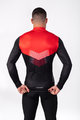 HOLOKOLO Cycling winter long sleeve jersey - ARROW WINTER - red/black