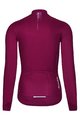 HOLOKOLO Cycling winter long sleeve jersey - VIBES LADY WINTER - pink