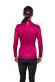 HOLOKOLO Cycling winter long sleeve jersey - VIBES LADY WINTER - pink