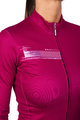 HOLOKOLO Cycling winter long sleeve jersey - VIBES LADY WINTER - pink