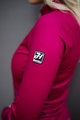 HOLOKOLO Cycling winter long sleeve jersey - VIBES LADY WINTER - pink