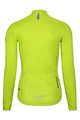 HOLOKOLO Cycling long sleeve jersey and bibtights - VIBES LADY WINTER - black/yellow