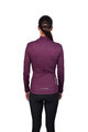 HOLOKOLO Cycling winter long sleeve jersey - STARLIGHT LADY WNT - purple