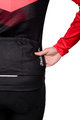 HOLOKOLO Cycling winter long sleeve jersey - ARROW LADY WINTER - red/black