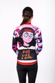 HOLOKOLO Cycling winter long sleeve jersey - SUNSET LADY WINTER - multicolour