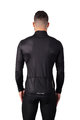 HOLOKOLO Cycling winter long sleeve jersey - PHANTOM WINTER - black