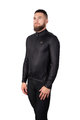 HOLOKOLO Cycling winter long sleeve jersey - PHANTOM WINTER - black