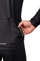 HOLOKOLO Cycling winter long sleeve jersey - PHANTOM WINTER - black