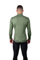 HOLOKOLO Cycling winter long sleeve jersey - PHANTOM WINTER - green