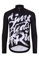 HOLOKOLO Cycling winter long sleeve jersey - STREETBEAT WINTER - black/white