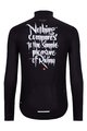 HOLOKOLO Cycling winter long sleeve jersey - STREETBEAT WINTER - white/black