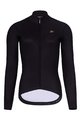 HOLOKOLO Cycling winter long sleeve jersey - PHANTOM LADY WINTER - black