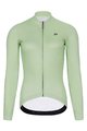 HOLOKOLO Cycling long sleeve jersey and bibtights - PHANTOM LADY WINTER - light green/black