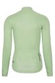 HOLOKOLO Cycling long sleeve jersey and bibtights - PHANTOM LADY WINTER - light green/black