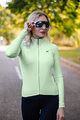 HOLOKOLO Cycling winter long sleeve jersey - PHANTOM LADY WINTER - light green