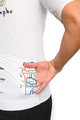 HOLOKOLO Cycling short sleeve jersey - MAAPPI II. ELITE - white/multicolour