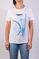 NU. BY HOLOKOLO Cycling short sleeve t-shirt - DON'T QUIT II. - white