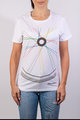 NU. BY HOLOKOLO Cycling short sleeve t-shirt - RIDE THIS WAY II. - white