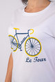 NU. BY HOLOKOLO Cycling short sleeve t-shirt - LE TOUR LEMON II. - white