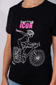 NU. BY HOLOKOLO Cycling short sleeve t-shirt - ICON LADY  - black