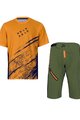 HOLOKOLO Cycling MTB set - UNIVERSE MTB - green/orange/black