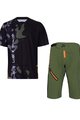 HOLOKOLO Cycling MTB set - SMUDGE MTB - black/green