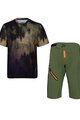 HOLOKOLO Cycling MTB set - NIGHTFALL MTB - green/brown/black