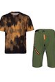 HOLOKOLO Cycling MTB set - NIGHTFALL MTB - orange/green/black