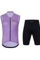 HOLOKOLO sleeveless jersey and short pants - PURE LADY - black/purple