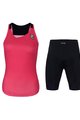 HOLOKOLO top and shorts - ENERGY LADY - black/pink