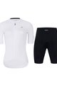 HOLOKOLO Cycling short sleeve jersey and shorts - VICTORIOUS GOLD LADY - black/white