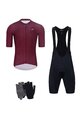 HOLOKOLO Cycling mega sets - EYELET - bordeaux/black