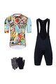 HOLOKOLO Cycling mega sets - WILDLY - light blue/multicolour/black