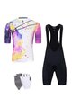 HOLOKOLO Cycling mega sets - SPLASH - white/grey/purple/black