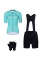 RIVANELLE BY HOLOKOLO Cycling mega sets - VICTORIOUS - black/turquoise