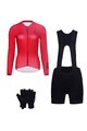 RIVANELLE BY HOLOKOLO Cycling mega sets - VICTORIOUS - red/black