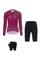 RIVANELLE BY HOLOKOLO Cycling mega sets - VICTORIOUS - black/bordeaux