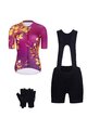 RIVANELLE BY HOLOKOLO Cycling mega sets - BAROC - yellow/black/purple