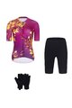 RIVANELLE BY HOLOKOLO Cycling mega sets - BAROC - yellow/black/purple