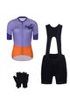 RIVANELLE BY HOLOKOLO Cycling mega sets - STALLION - orange/black/purple
