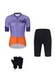 RIVANELLE BY HOLOKOLO Cycling mega sets - STALLION - orange/black/purple