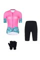 RIVANELLE BY HOLOKOLO Cycling mega sets - MEDUSA - turquoise/black/pink