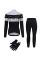 RIVANELLE BY HOLOKOLO Cycling mega sets - FROSTTRAIL WINTER - black/white