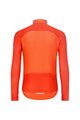 HOLOKOLO Cycling long sleeve jersey and bibtights - PERFORMANCE WINTER - orange/black