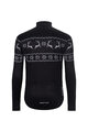 HOLOKOLO Cycling long sleeve jersey and bibtights - FROSTTRAIL WINTER - black