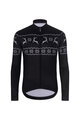 HOLOKOLO Cycling long sleeve jersey and bibtights - FROSTTRAIL WINTER - black