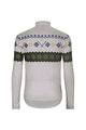 HOLOKOLO Cycling long sleeve jersey and bibtights - FROSTTRAIL WINTER - green/grey/black