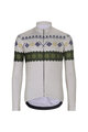 HOLOKOLO Cycling long sleeve jersey and bibtights - FROSTTRAIL WINTER - green/grey/black