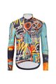 HOLOKOLO Cycling long sleeve jersey and bibtights - WILDLY II WINTER - multicolour/black
