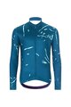 HOLOKOLO Cycling long sleeve jersey and bibtights - PASSION WINTER - black/blue